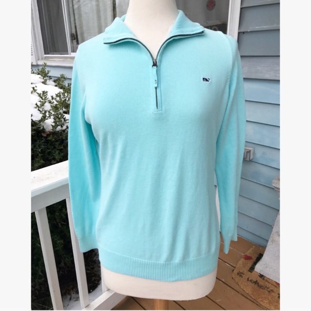 Vineyard Vines Sky Blue 1/4 Zip